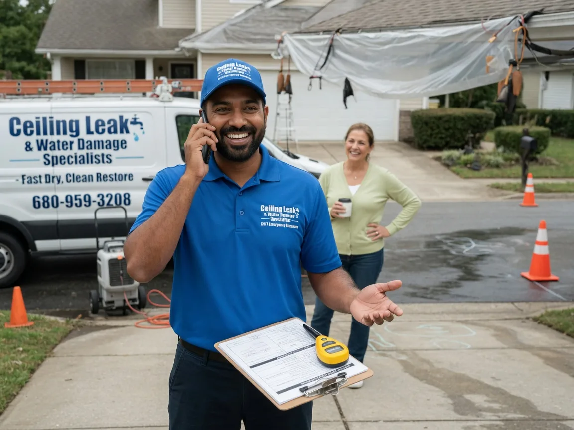 Ceiling Leak Cleanup Parmelee, SD FAQs